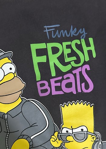 Simpson baskılı erkek çocuk Sweatshirt - Görsel 5