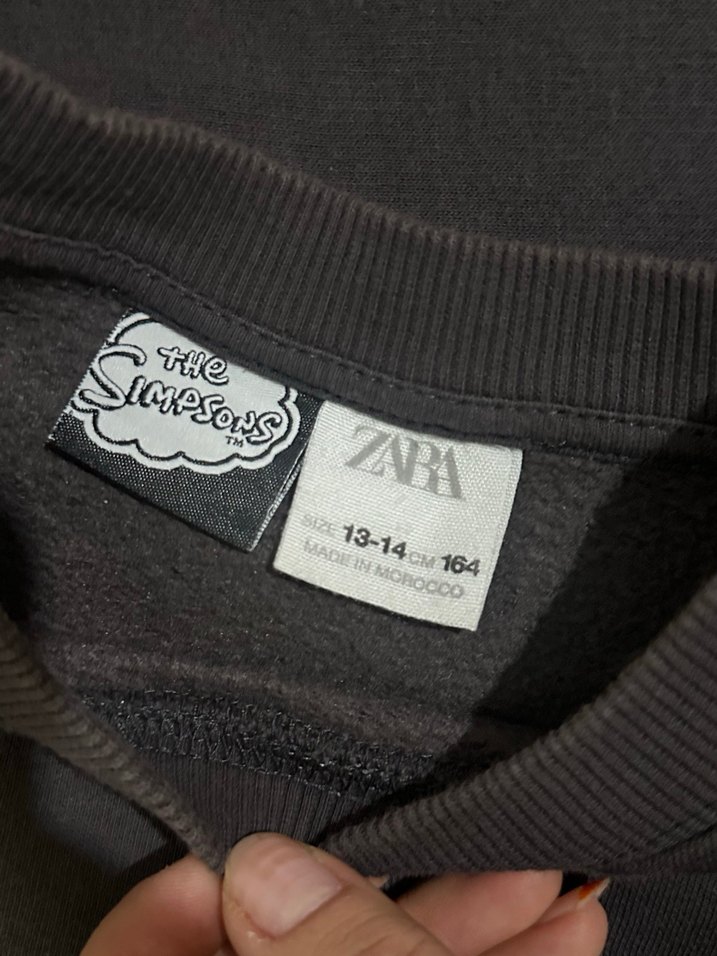 Simpson baskılı erkek çocuk Sweatshirt - Görsel 4