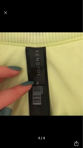 m Beden sarı Renk Trendyolmilla bikini alt