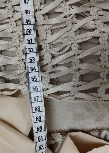 Bej Kapüşonlu Örgü İkili Takım - Görsel 6