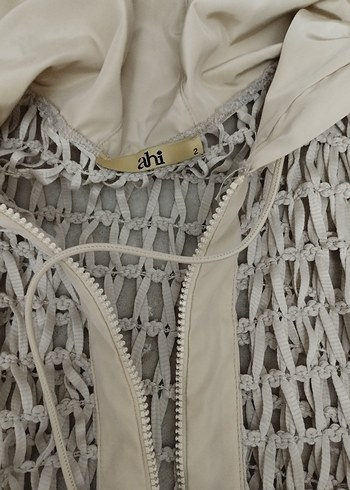 Bej Kapüşonlu Örgü İkili Takım - Görsel 9