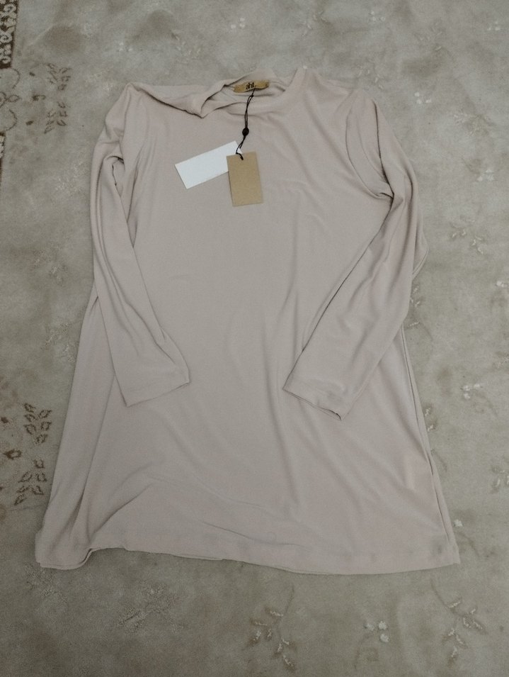 Bej Kapüşonlu Örgü İkili Takım - Görsel 3