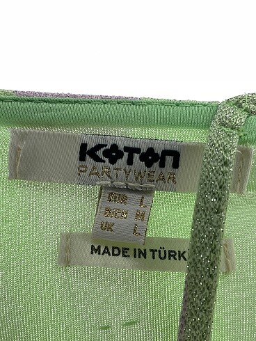 l Beden çeşitli Renk Koton Bluz %70 İndirimli.