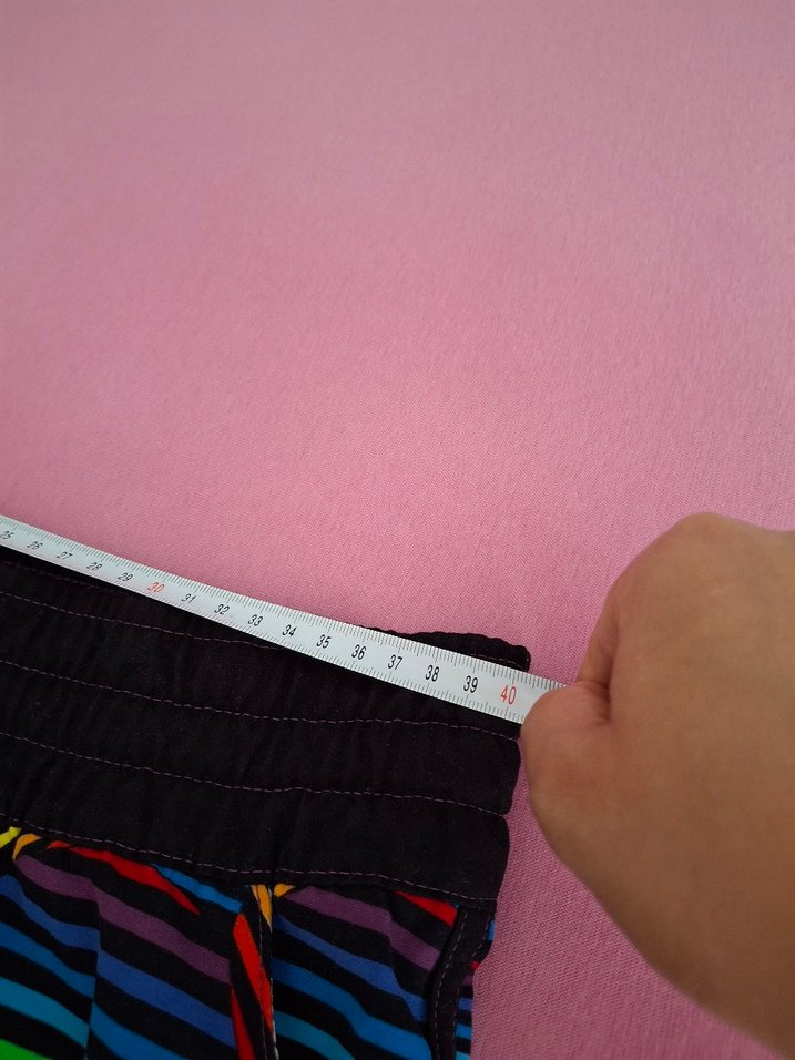 Renkli Bağcıklı Mini Kadın Şort - Görsel 5