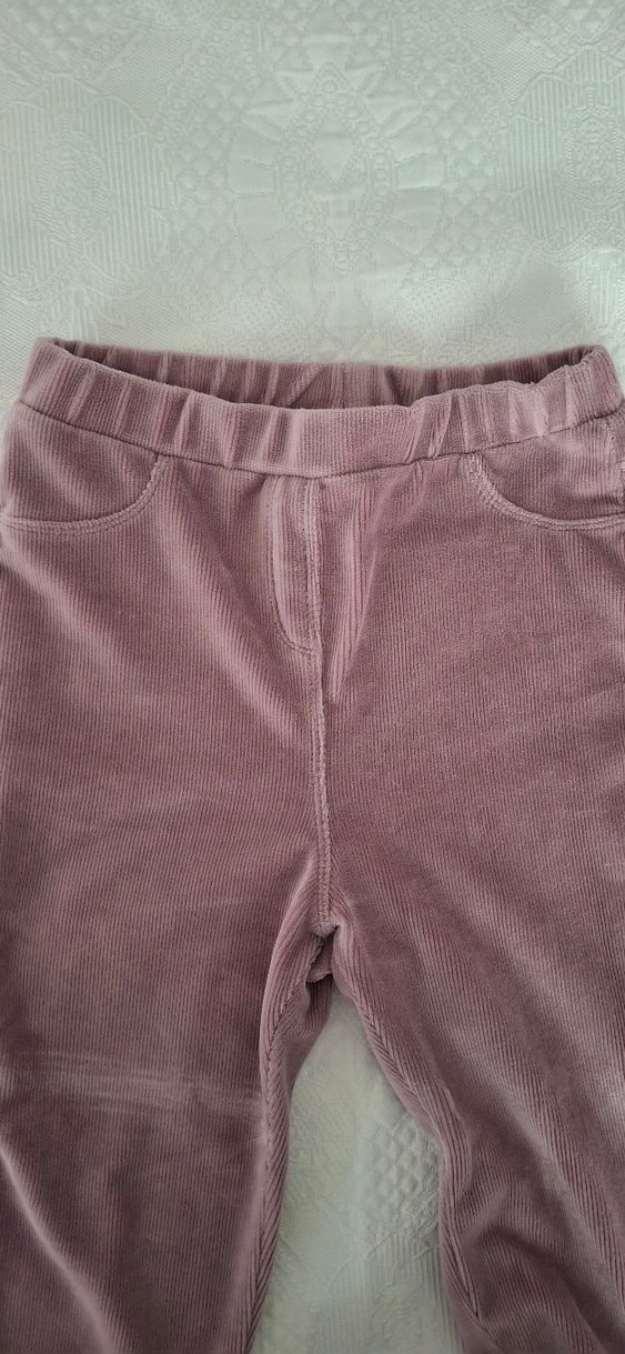 Kızlar için Pastel Pembe Tayt - Görsel 2