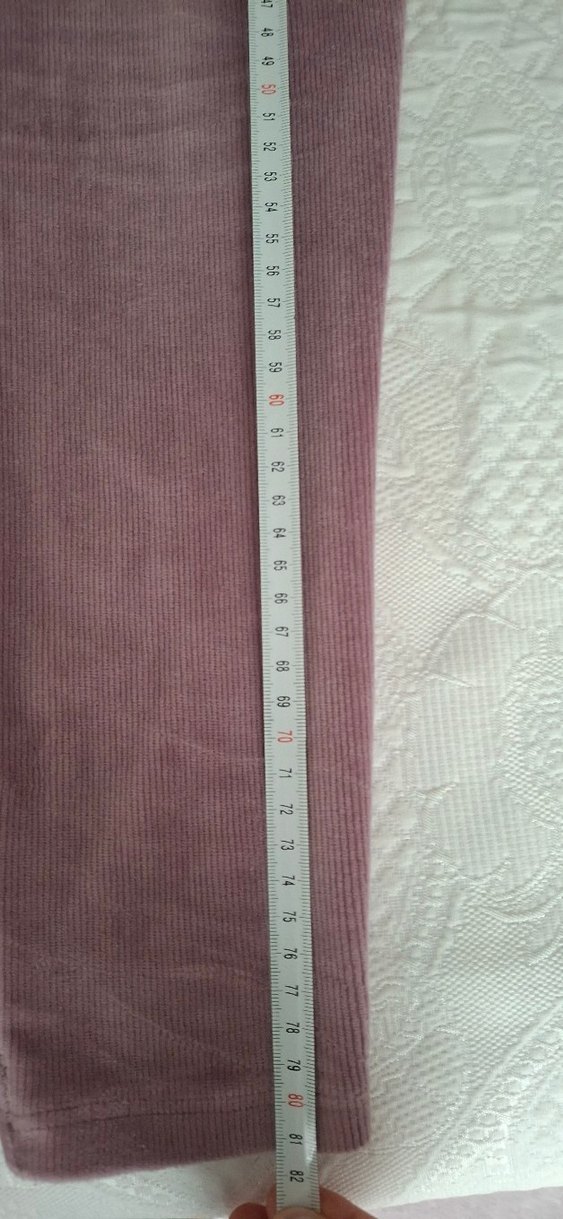 Kızlar için Pastel Pembe Tayt - Görsel 4