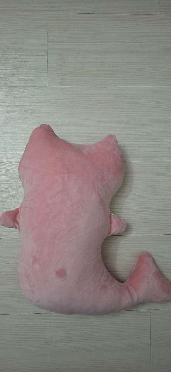 Pembe Pastel Kedi Denizkızı Peluş Oyuncak - Görsel 3