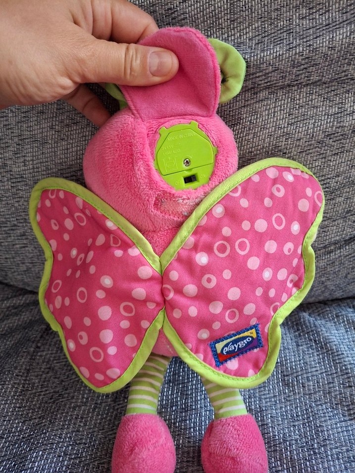 Renkli Peluş Kelebek Oyuncak - Görsel 3