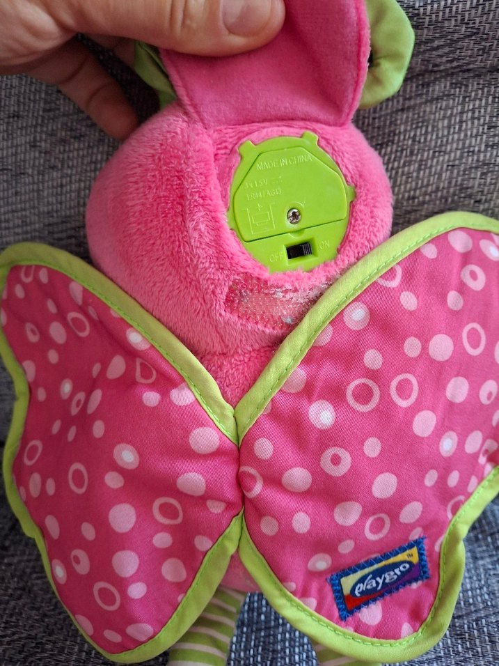 Renkli Peluş Kelebek Oyuncak - Görsel 4