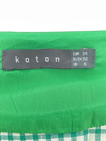 34 Beden yeşil Renk Koton Bomber %70 İndirimli.