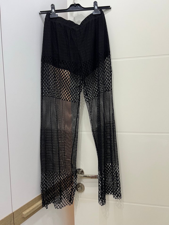 Siyah Plaj Pantolonu - Görsel 2