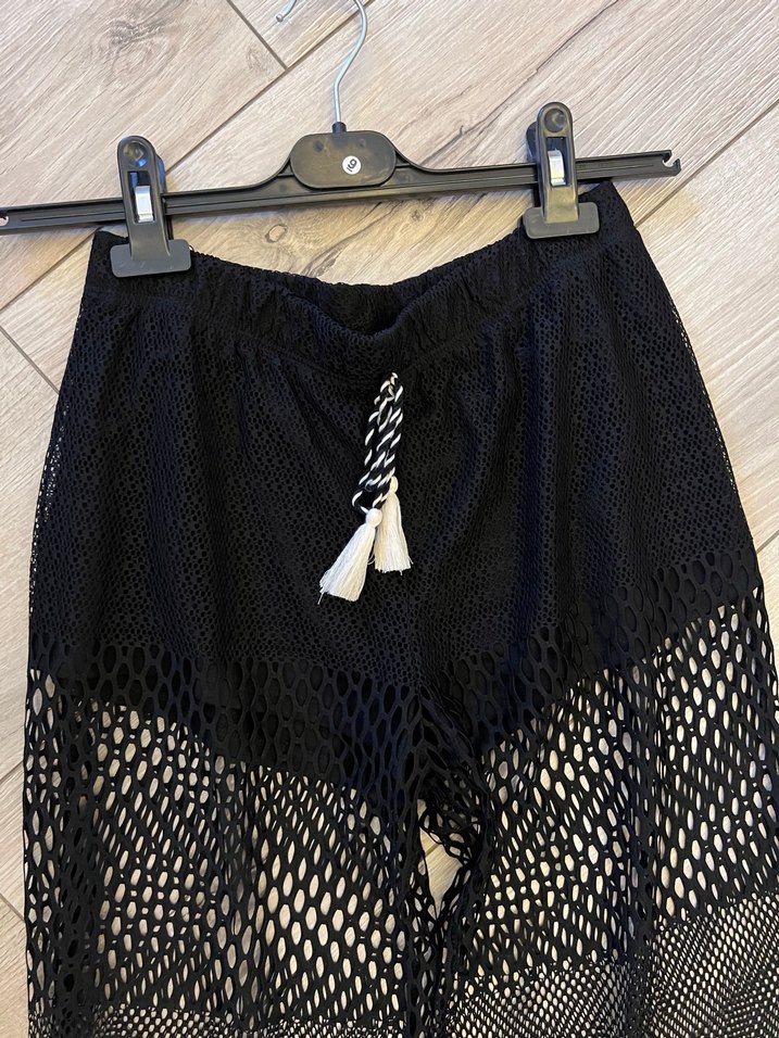 Siyah Plaj Pantolonu - Görsel 4