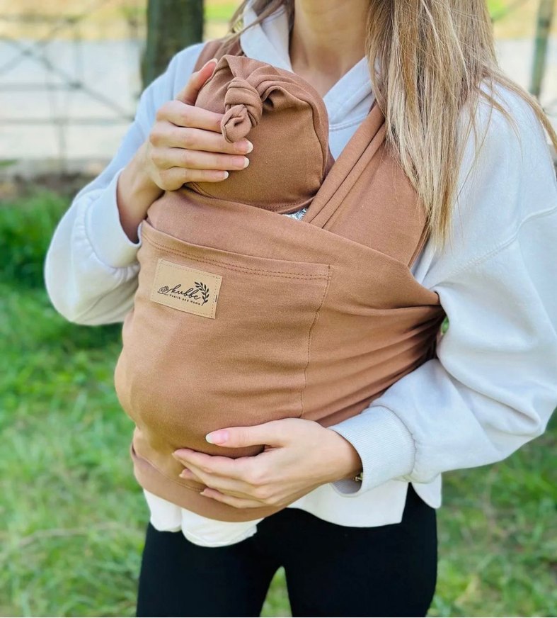 Bej Bebek Kanguru Sling - Görsel 2