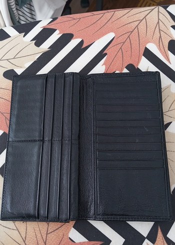 Siyah Deri Cüzdan - Görsel 3