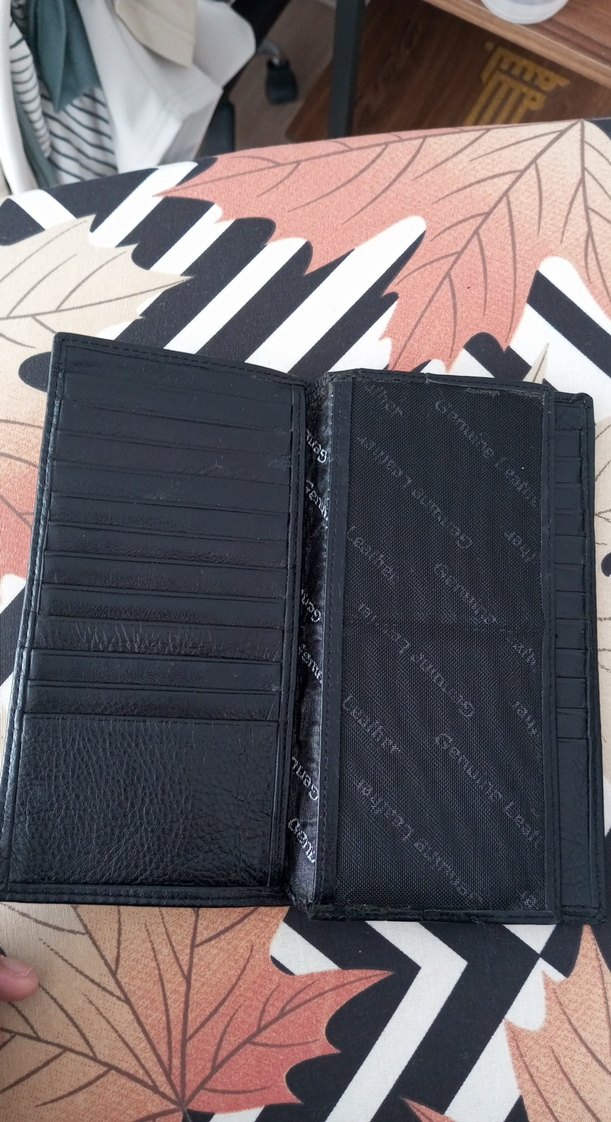 Siyah Deri Cüzdan - Görsel 2