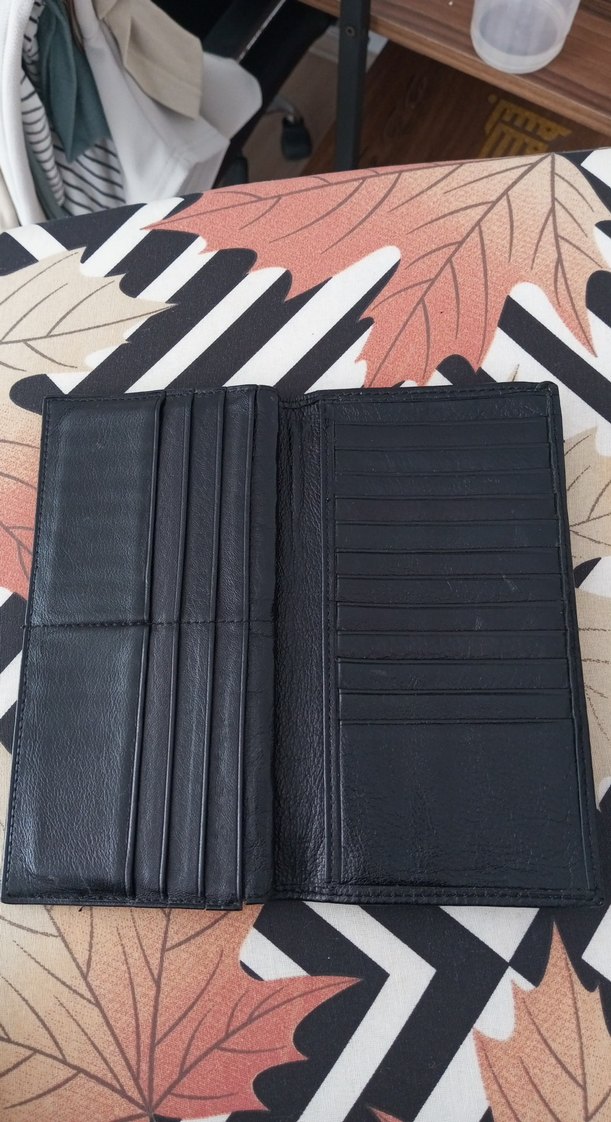 Siyah Deri Cüzdan - Görsel 3