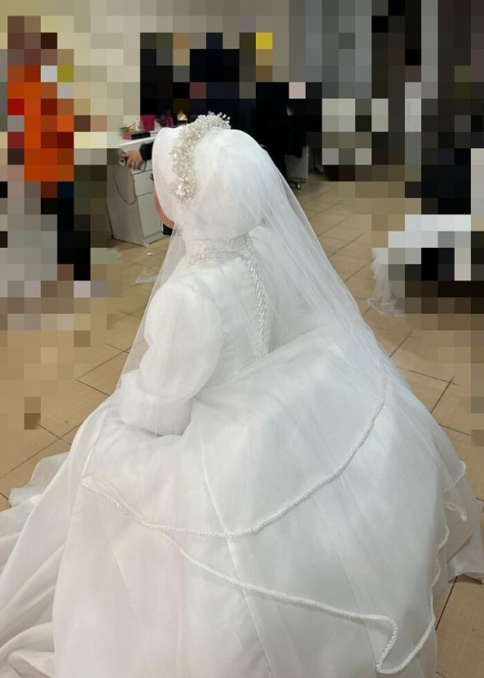 #gelinlik#tesettür#duvak#sade - Görsel 4