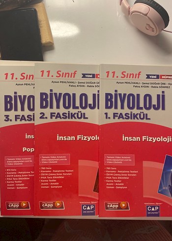 ÇAP 11. Sınıf Biyoloji Fasikül Seti - Görsel 4