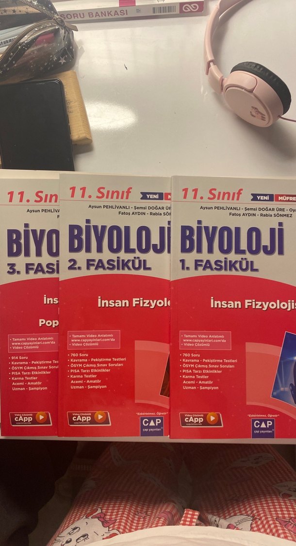 ÇAP 11. Sınıf Biyoloji Fasikül Seti - Görsel 4
