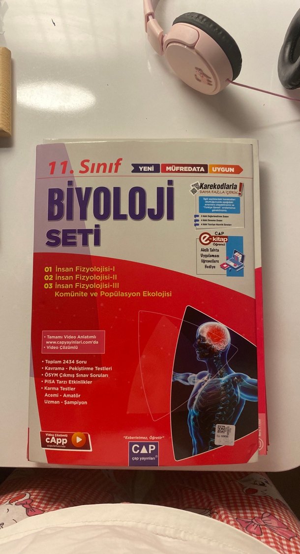 ÇAP 11. Sınıf Biyoloji Fasikül Seti - Görsel 2
