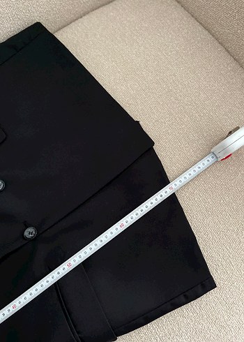 Erkek Siyah Regular Fit Düğmeli Takım Elbise - Görsel 15