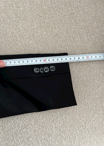 Erkek Siyah Regular Fit Düğmeli Takım Elbise - Görsel 13