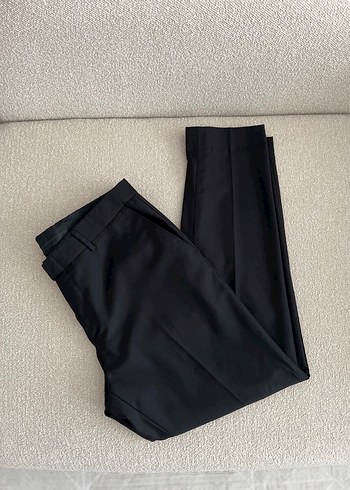 Erkek Siyah Regular Fit Düğmeli Takım Elbise - Görsel 7