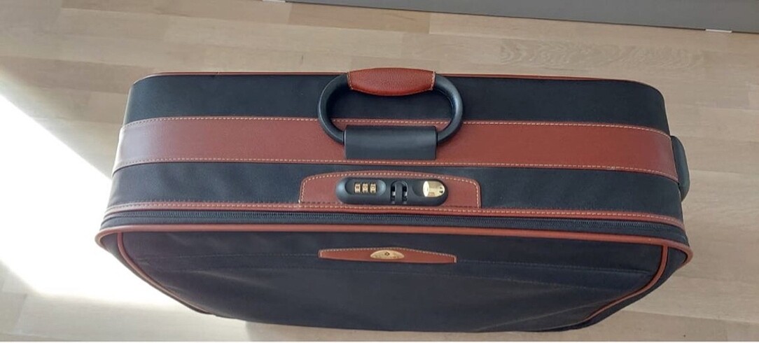 Beden lacivert Renk Samsonite Retro Tekerlekli Bavul
