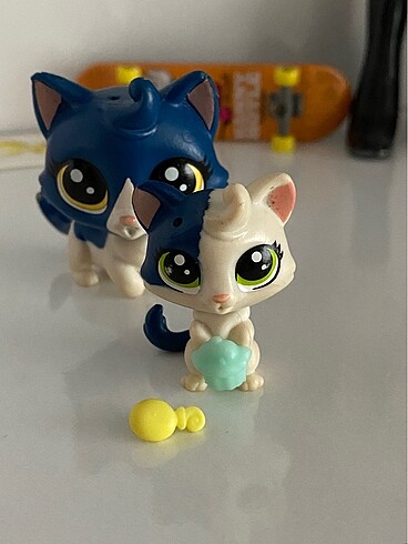  Beden Renk Anne Ve Yavru Kedi LPS Miniş