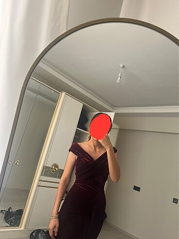 s Beden bordo Renk Alfabeta abiye