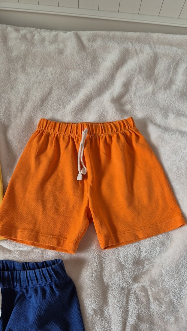 Renkli Pamuklu Erkek Şort Seti - Görsel 3