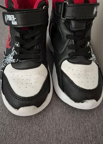 Çocuk Renkli Işıklı Örümcek Adam Desenli Spor Ayakkabı - Görsel 2