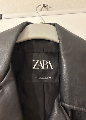 s Beden Zara Deri Ceket