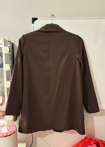 Kahverengi Kadın Blazer - Görsel 2