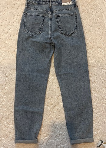 Mavi mom jean - Görsel 5