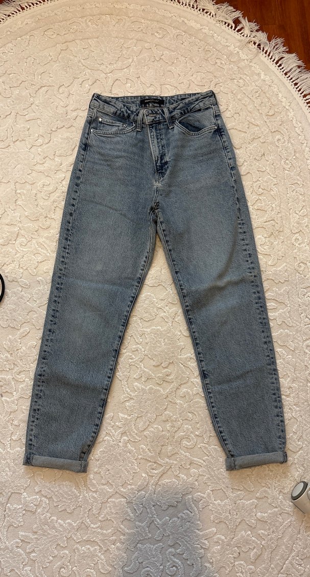 Mavi mom jean - Görsel 2