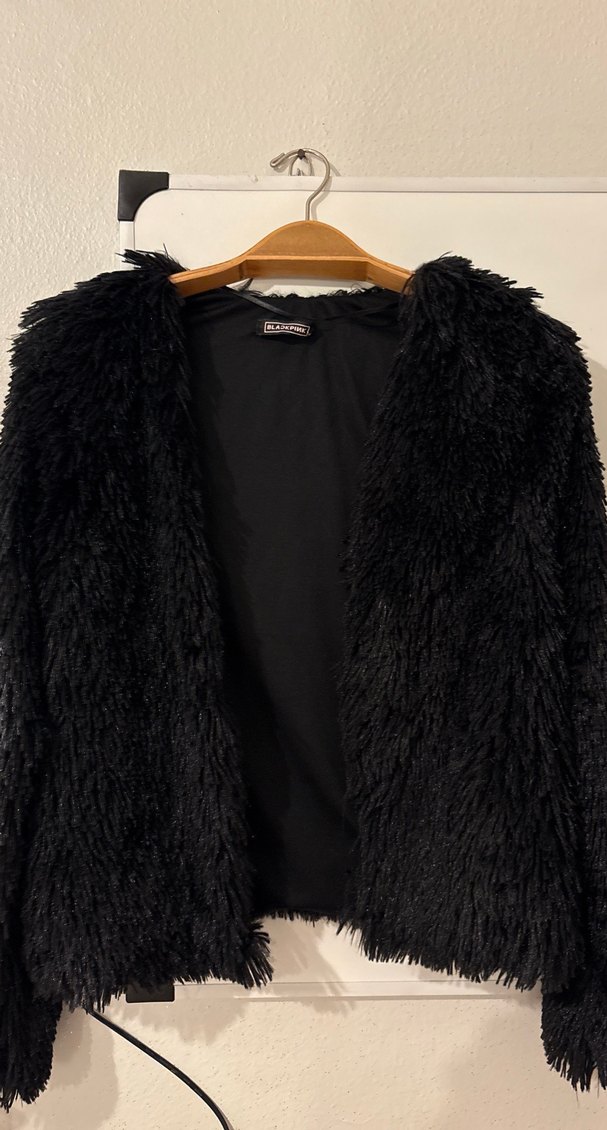 Kadın Siyah Kürk - Görsel 2