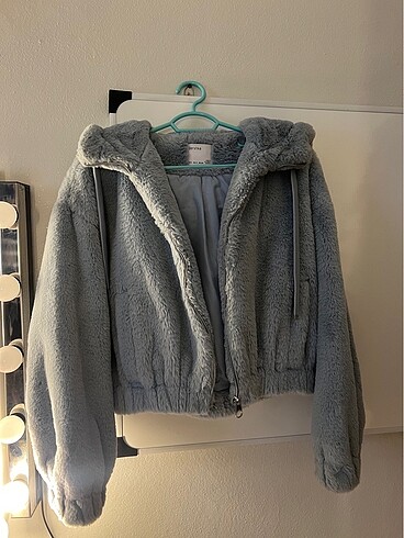 bershka peluş mont