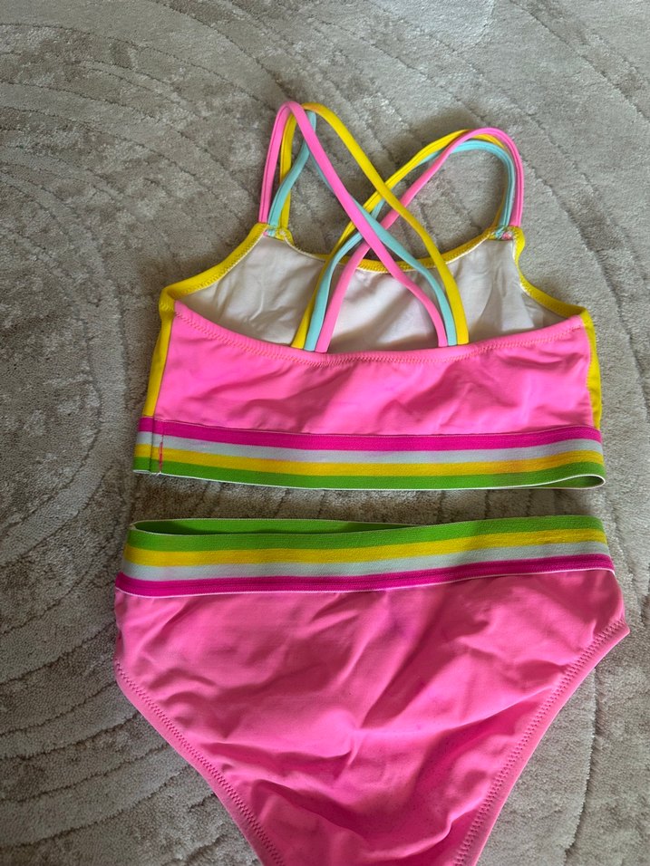 Penti Renkli Çizgili Kız Çocuk Bikini Takımı - Görsel 2