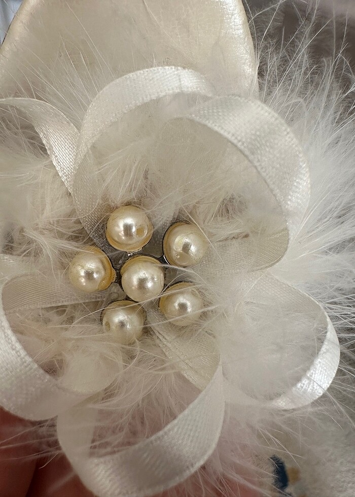 Kadın tüylü terlik - Görsel 2