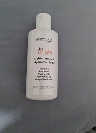 Dermoskin be bright aydınlatıcı tonik