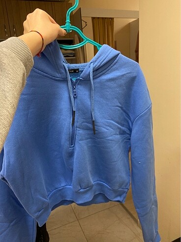 Addax mavi sweatshirt