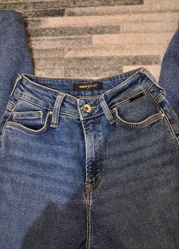 xs Beden mavi skinny jean 25/27 beden