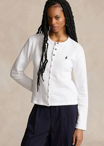 Polo Ralph Lauren Ekru Uzun Kollu Basic Ust