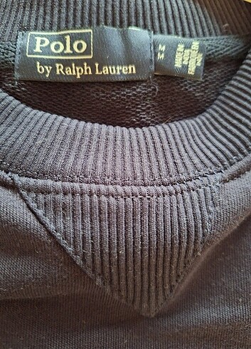 m Beden lacivert Renk Orijinal ralp Lauren sweatshirt