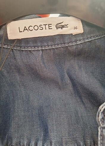 xs Beden Orijinal Lacoste elbise