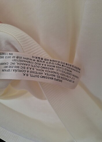 s Beden ten rengi Renk Massimo Dutti bluz