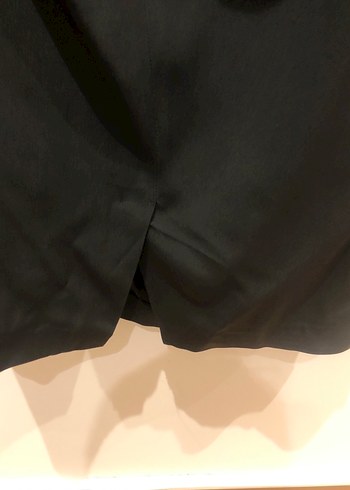 Network marka 40 beden siyah boyundan bağlı önü dantel abiye - Görsel 9