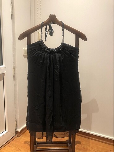 Batik marka siyah abiye elbise