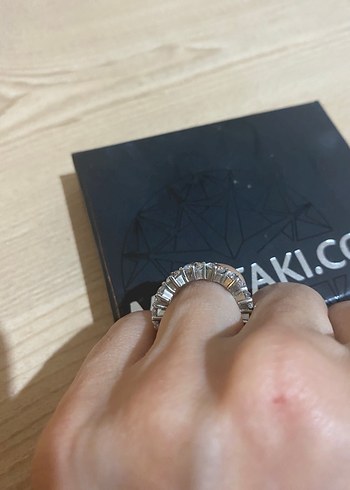 Tamtur 925 ayar gümüş yüzük - Görsel 2